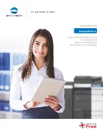 Everyone Print 4, Brochure, Konica-Minolta, Integrated Document Technologies