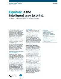 KM, Equitrac, Office Express, Konica-Minolta, Integrated Document Technologies