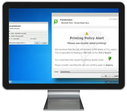Papercut, Print Policy Alert, Integrated Document Technologies