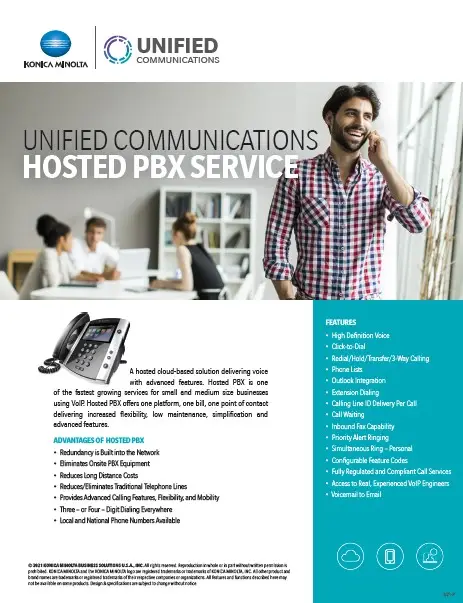 Unified Communications, Hosted PBX, Konica Minolta, Integrated Document Technologies